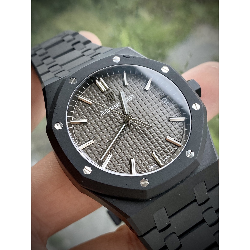 Đồng hồ nam Audemars Piguet Royal Oak Ceramic 40mm máy Calibre 5800 28 chân kính 21600vph