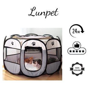 Lồng đẻ Quây Chuồng Đẻ Ổ Đẻ CHo Chó Mèo Có Thể Gấp Gọn260000