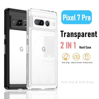 Ốp Điện Thoại Nhựa Acrylic Cứng Trong Suốt Chống Sốc Cho Google Pixel 7 Pixel7 Pro 5G