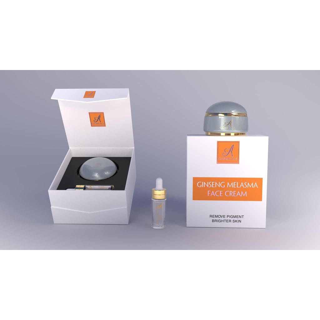 Face nám nhân sâm phương anh a cosmetic mẫu mới, kem face nám A cosmetic