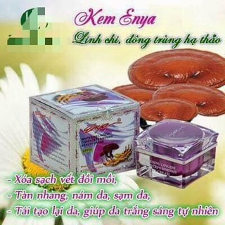 Kem Enya đông trùng hạ thảo nấm linh chi