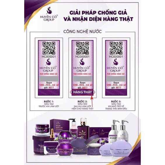 SỮA RỬA MẶT HUYỀN CÒ