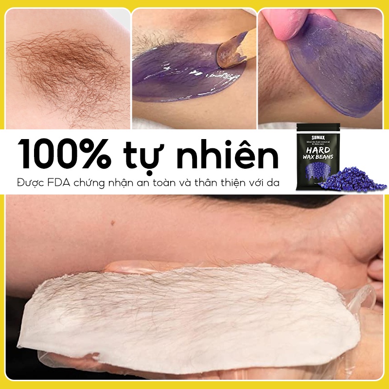 Nồi nấu sáp wax lông SUMAX dùng toàn thân 150g