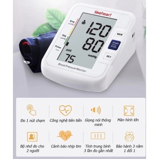 Máy đo huyết áp Sinocare BA801 Chính Hãng