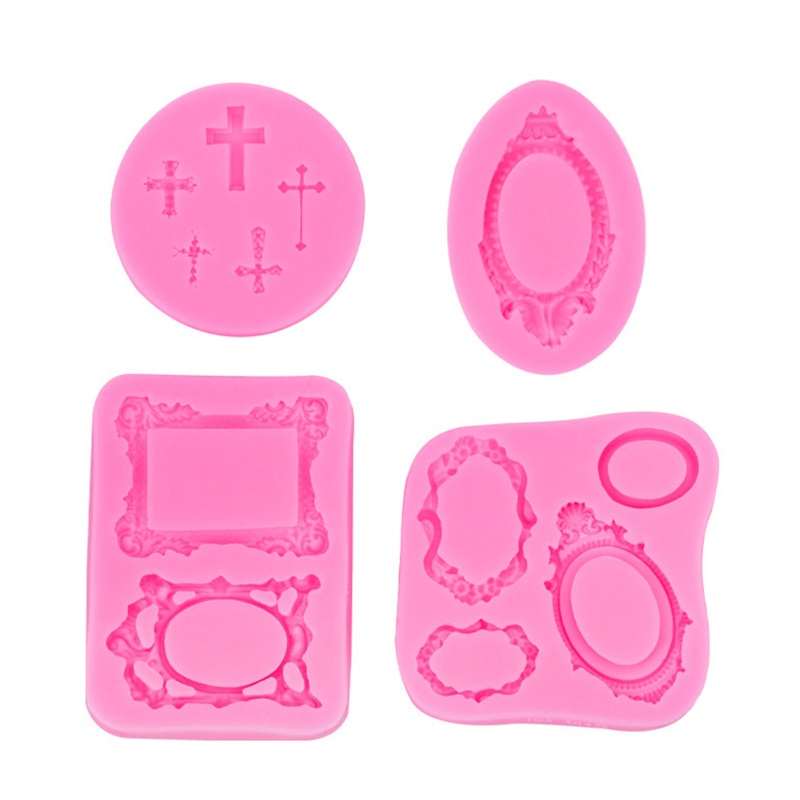 Khuôn Silicone Làm Khung Ảnh Thủ Công Chống Rách Tiện Dụng