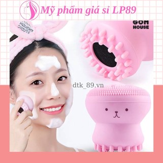 Rửa mặt massage, mút bạch tuộc rửa mặt Hàn Quốc