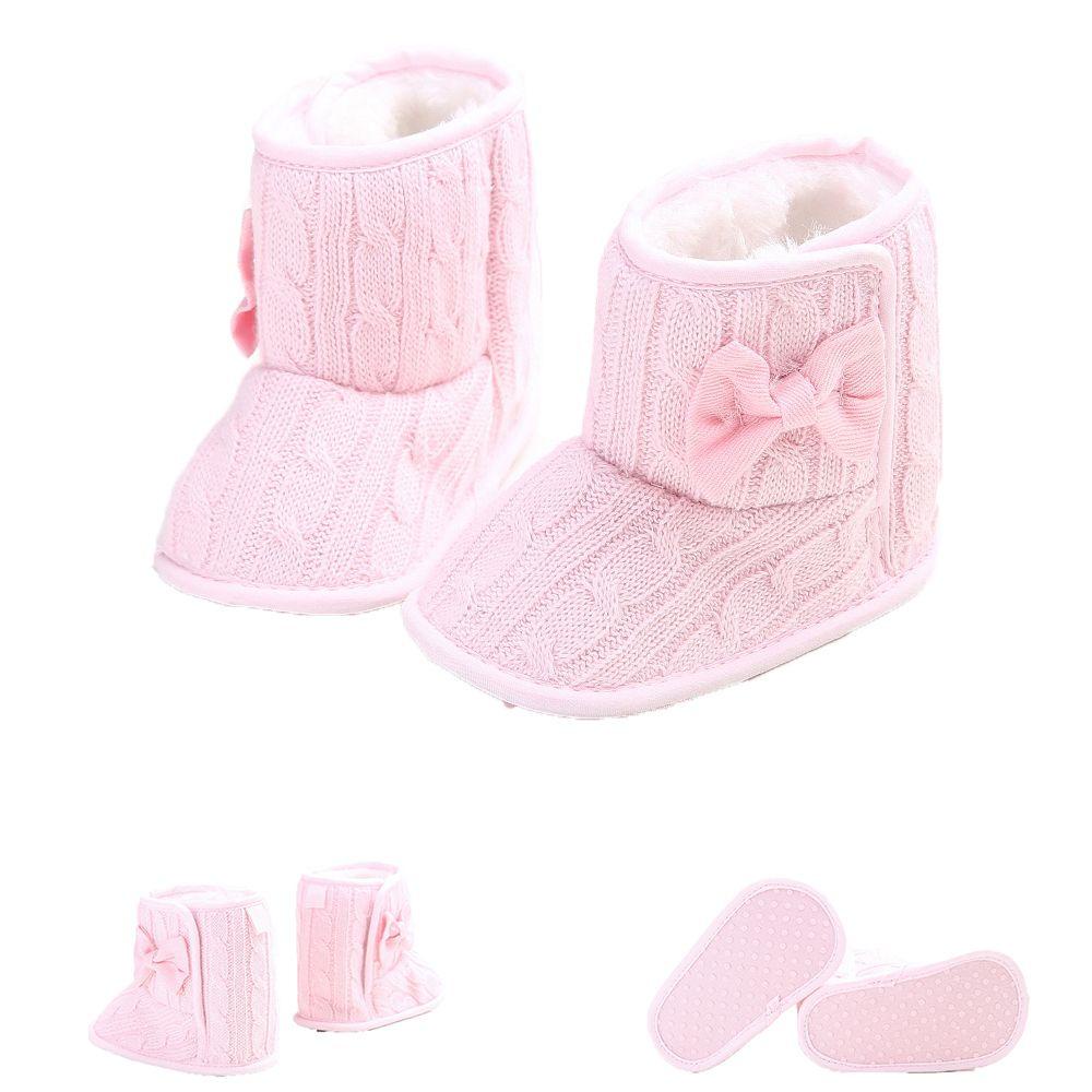 SUSANS Giày Dệt Kim Thời Trang Mùa Đông Cho Bé Tập Đi