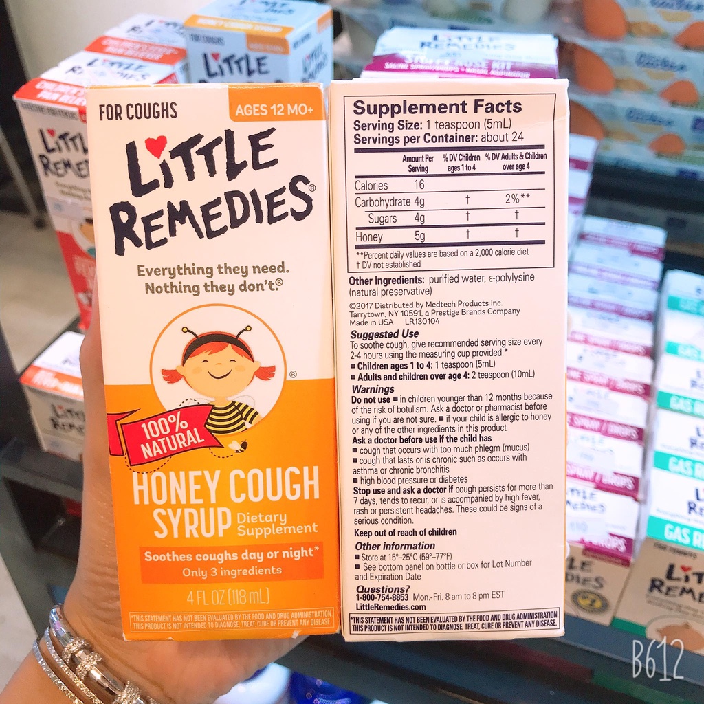 Kẹo mút giảm ho Little Remedies Sore Throats Pops