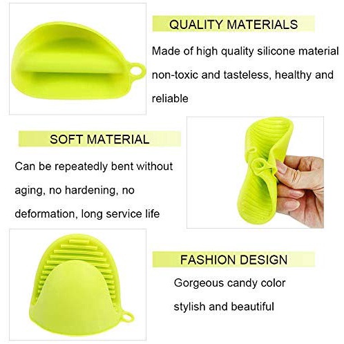 Găng Tay Silicone Cách Nhiệt Chống Nóng Tiện Dụng