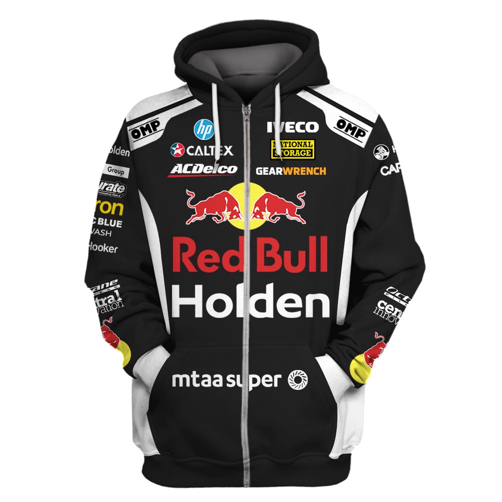 Áo Khoác Gió In Logo Red Bull Holden Citroen Peugeot Volkswagen 3D Cá Tính Cho Nam