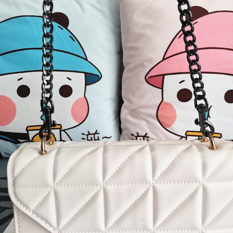 Dây Xích Kim Loại Bản Rộng Phẳng Thay Thế Cho Túi Xách Thời Trang Dây Đeo Vai