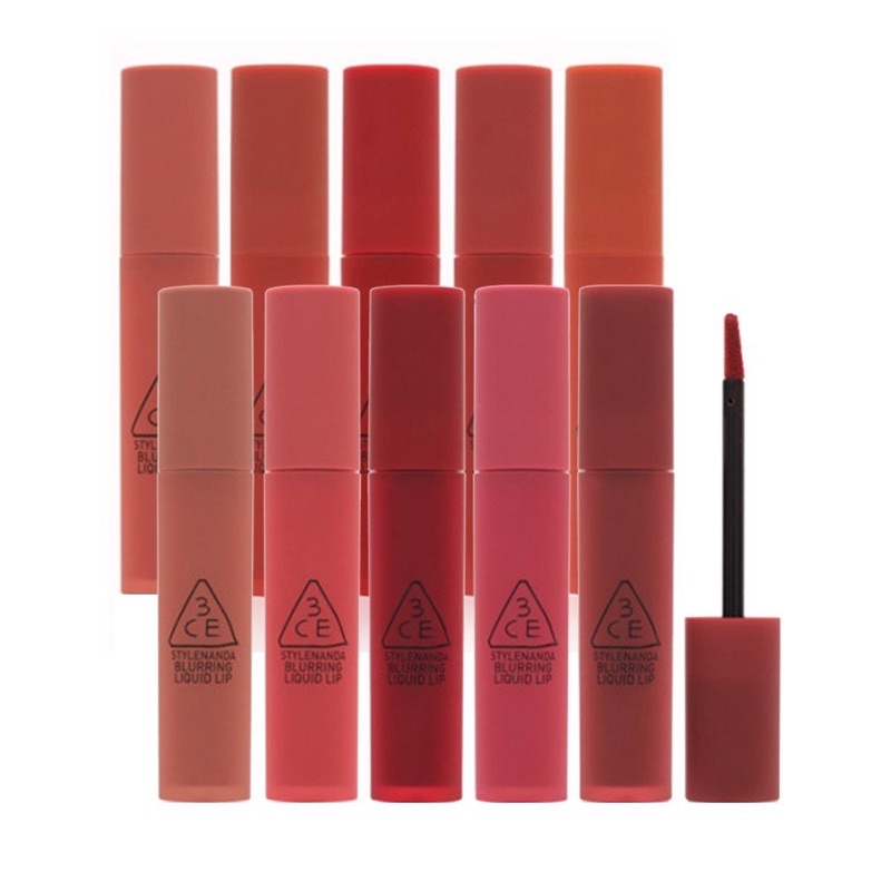 Son Kem Lì, Mịn Mượt Nhẹ Môi Siêu Xinh 3CE Blurring Liquid Lip 5.5g