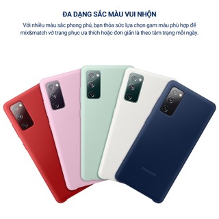 [Chính hãng] Ốp Silicone Cover dành cho Galaxy S20 FE (Phiên bản S20 Fan Edition)