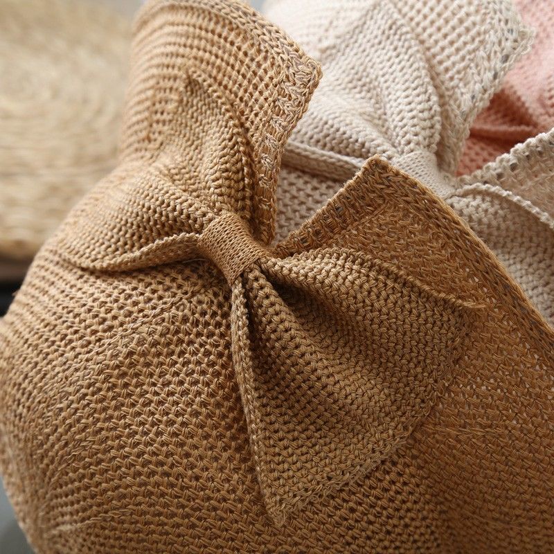 Nón Tai Bèo Vành Rộng Phối Lưới Mỏng Thoáng Khí Thời Trang Mùa Hè Dành Cho Bé Gái