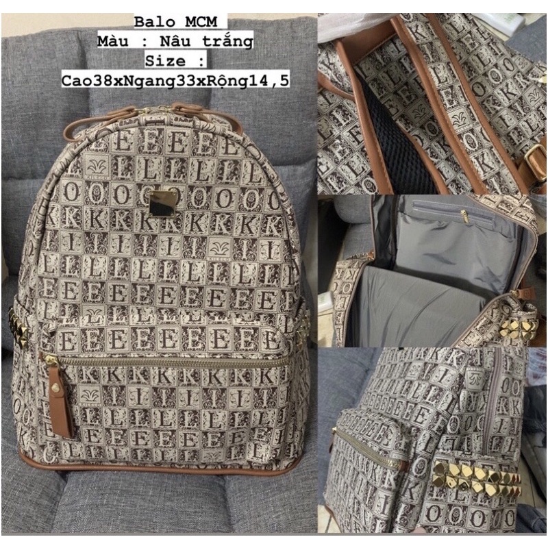 Balo Best MLG Unisex Hot Trend Phong Cách Hàn Quốc Size 40