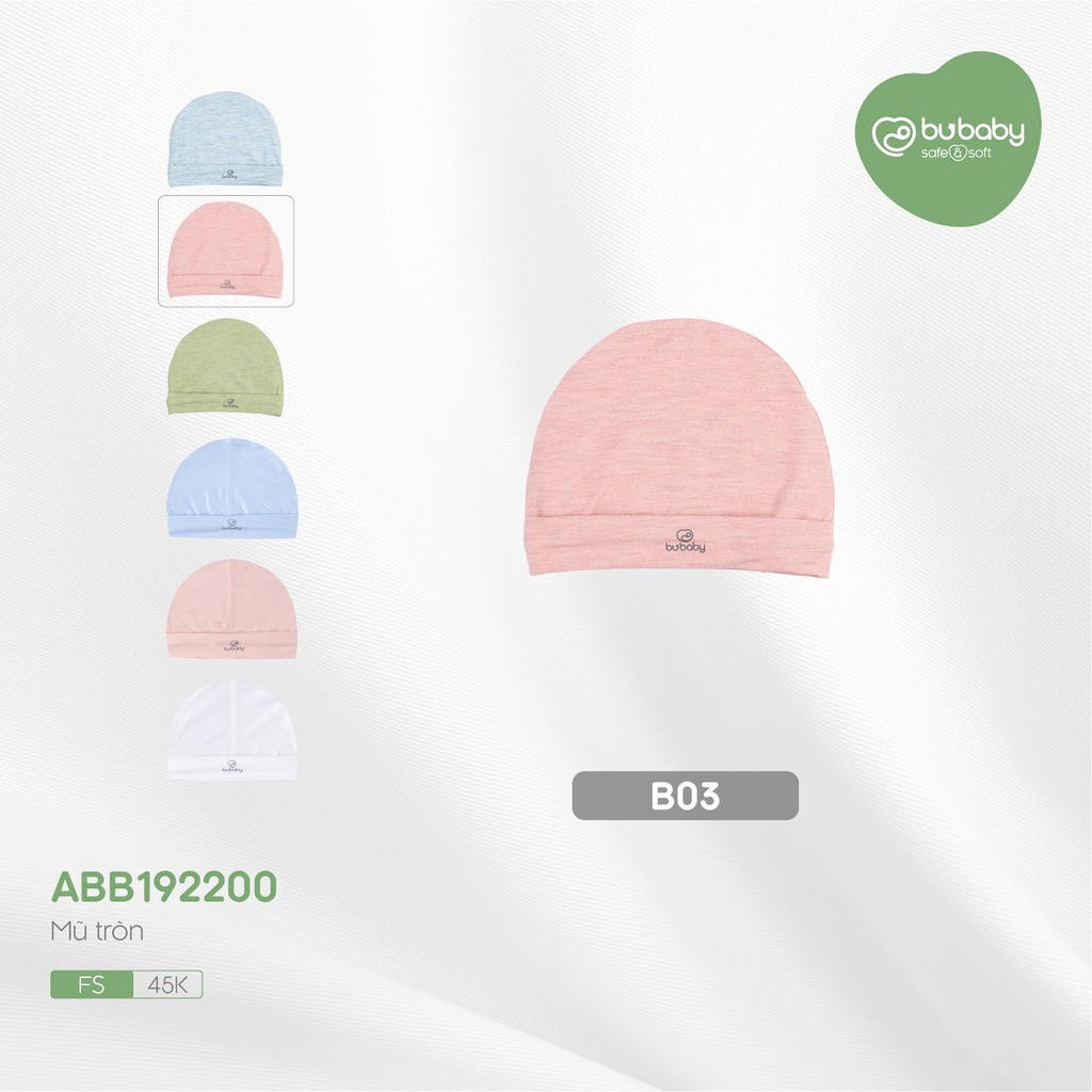 Bu baby - Mũ tròn sơ sinh ABB192200