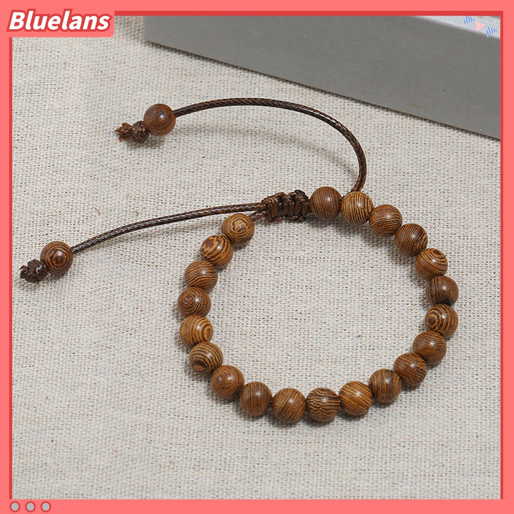 Vòng Tay Chuỗi Hạt Gỗ Thủ Công 48h Thời Trang Cho Nam Và Nữ