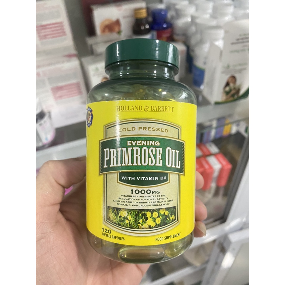 Viên uống Tinh Dầu Hoa Anh Thảo Primrose 1000mg cải thiện nội tiết tố nữ