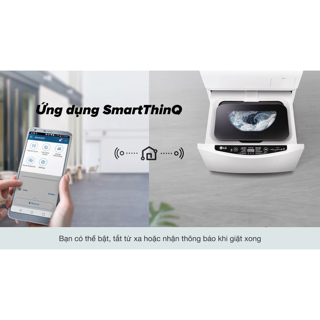 Máy giặt LG TWINWash Mini Inverter 2 kg TG2402NTWW