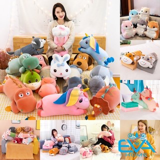Chăn gối thú bông / gối mền thú bông văn phòng 3 trong 1 cao cấp tiện dụng