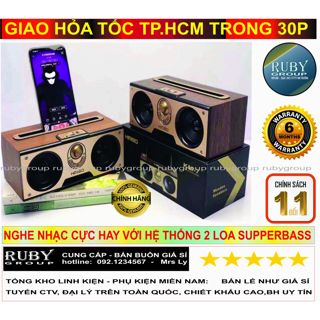 LOA BLUETOOTH KM7 CHÍNH HANG-RUBYGROUP