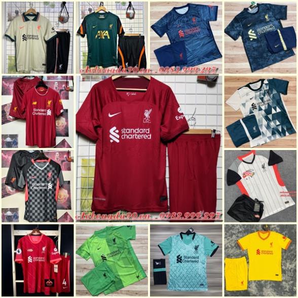 Bộ Quần Áo bóng đá Liverpool 2022 - 2023 - Hàng Thái Chuẩn thi đấu ®️