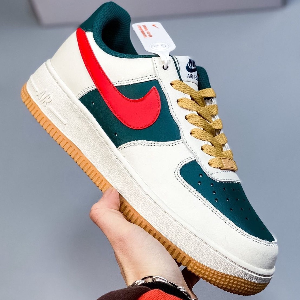 Giày thể thao AF1 đen trắng xám,Giày sneaker nam nữ FORCE 1 xanh đỏ hot trend,kiểu dáng thể thao,đi học,tập gym,chạy bộ