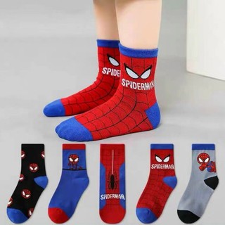 Combo 10 đôi tất trẻ em siêu nhân cao cổ