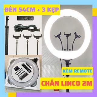 Thiết bị trợ sáng, đèn cho studio 3 kẹp - 54cm - phiên bản cao cấp
