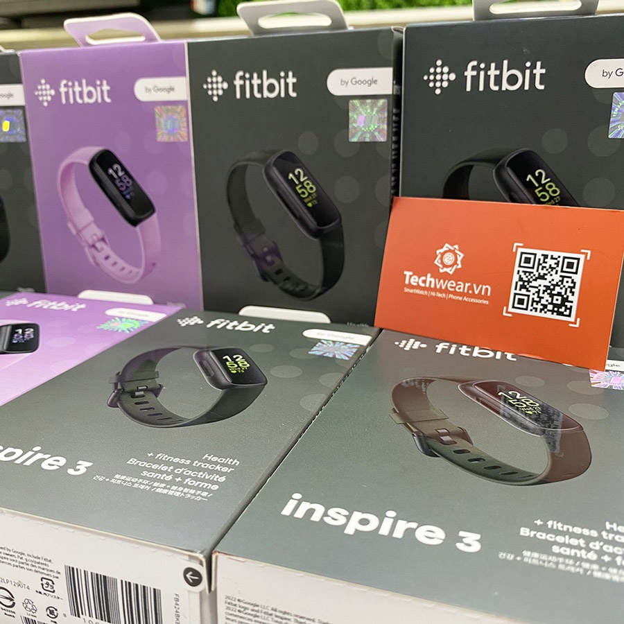 Vòng tay thông minh Fitbit Inspire 3 | Chính hãng bảo hành 12 tháng | Mới 100% nguyên seal | Giao nhanh toàn quốc