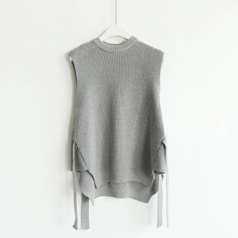 Áo Len Không Tay Dáng Rộng Phong Cách Thời Trang Mới Cho Nữ