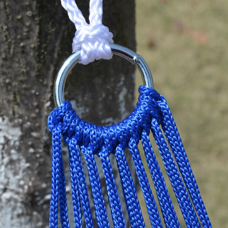 Võng Lưới Cán Thép Du Lịch Dã Ngoại, Lưới Võng Xếp Đơn Cao Cấp Không Dãn SG132