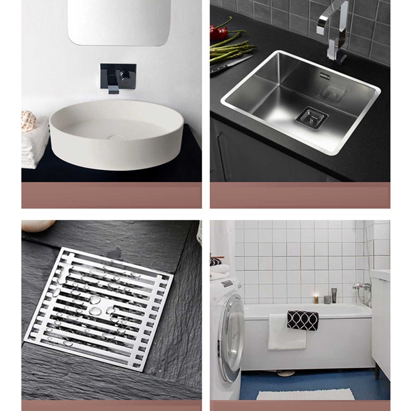 PNL Miếng Dán Lọc Rác Dùng 1 Lần Chống Tắc Nghẽn Cống Nhà Tắm