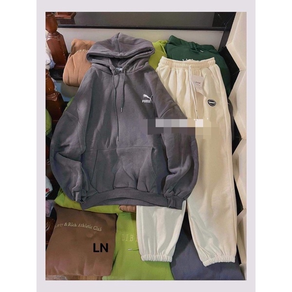Sét áo hoodie quần bom LN12