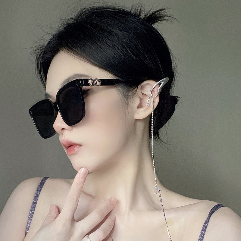 Kính Chống Nắng Gọng Vuông Oversize Phong Cách Hàn Quốc Thời Trang