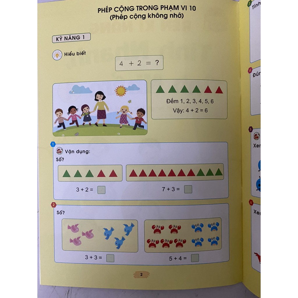 Sách - Rèn Kĩ Năng Tính Nhanh, Tính Nhẩm - Bí quyết học giỏi toán - Dành Cho Bé 5 - 7 Tuổi