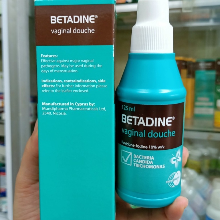 Dung dịch vệ sinh Betadine lọ 125ml