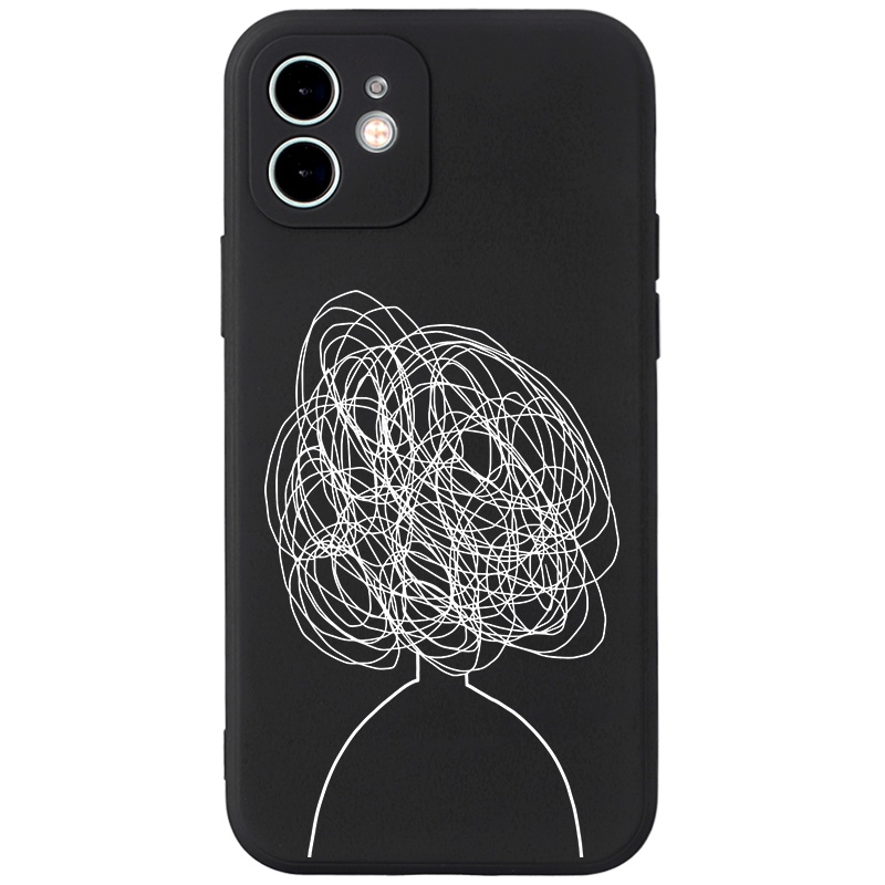 Ốp lưng JURSUE mềm hình cặp đôi độc lạ Cho iPhone 14 13 12 11 Pro Max SE 2020 X XR XS 8 7 ip 6S 6 Plus Y2424