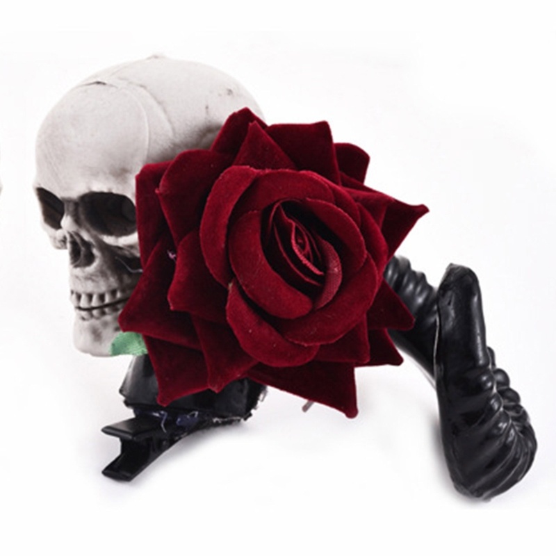 Kẹp Tóc Hình Sừng Cừu Hóa Trang Halloween Cho Nữ