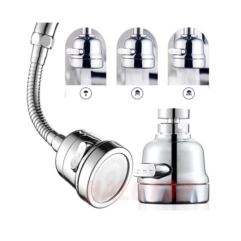Vòi Nước Xoay 360 Độ Chống Văng Tiết Kiệm Nước