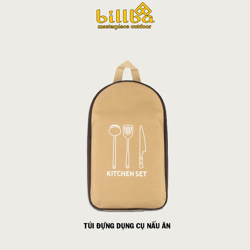 Túi đựng dụng cụ nấu ăn bếp dã chiến dùng đi cắm trại dã ngoại BB4525 - Billba Outdoors