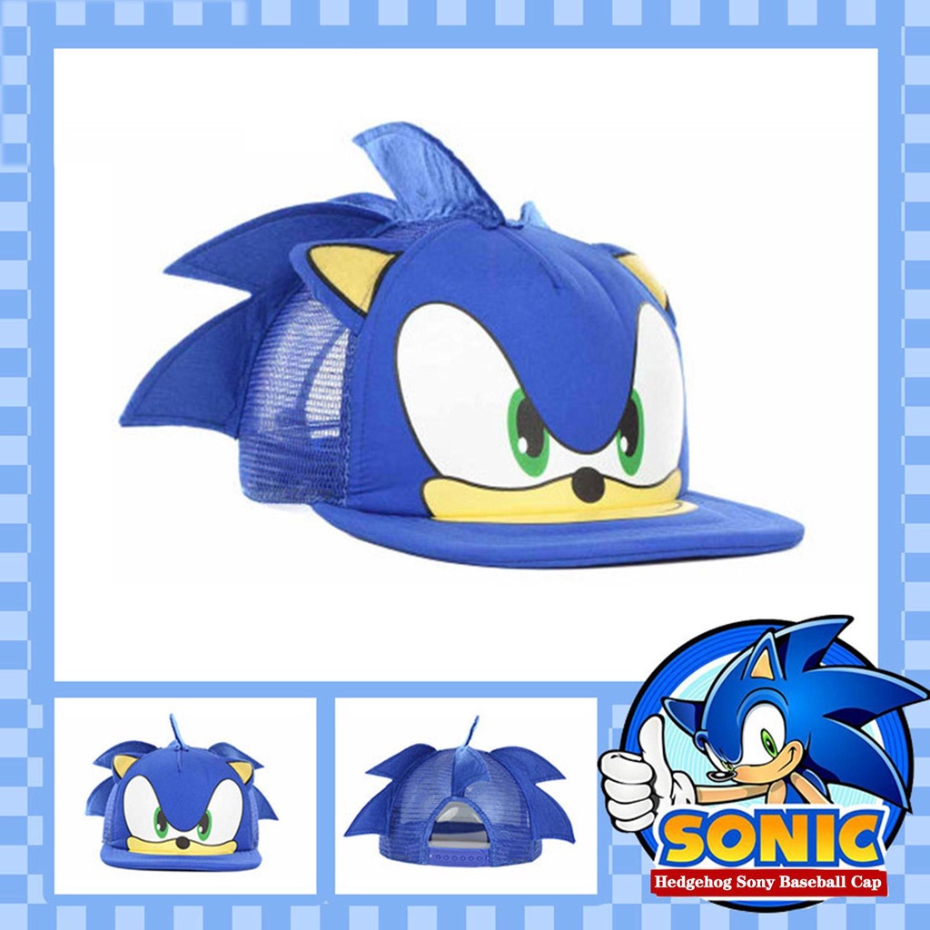 Mũ Lưỡi Trai Hình Nhím Sonic Hoạt Hình Cho Bé Y7I1