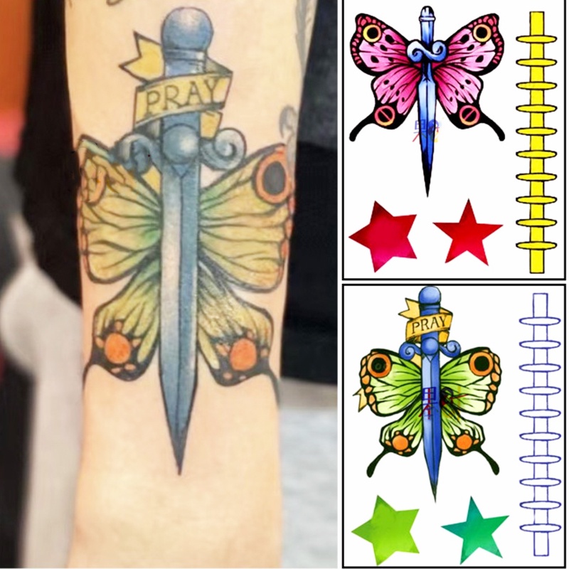 Hình Xăm Dán Hóa Trang JoJos Bizarre Adventure Thời Trang