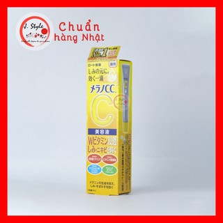 Serum hỗ trợ giảm thâm mụn Rohto Melano CC 20ml