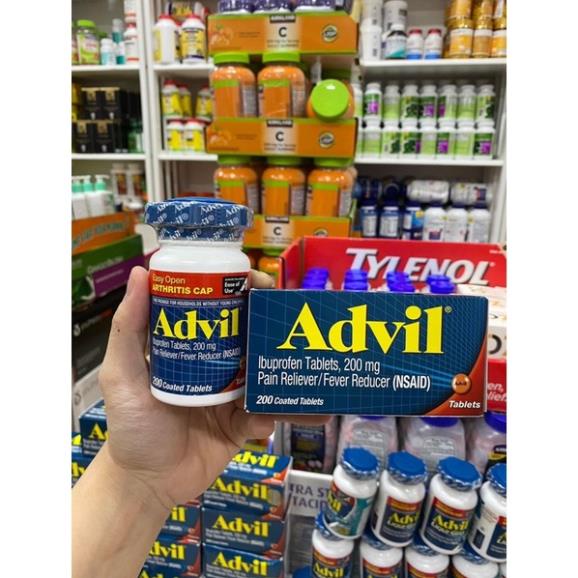 Hộp đựng ÁDVIL_200mg_100-200 viên coated
