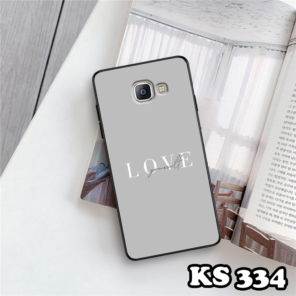 Ốp lưng Samsung A9 Pro - Samsung C9 Pro - Ốp in hình WordLove - Chất liệu TPU siêu bền