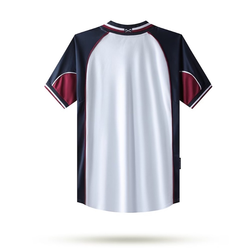 Áo Thun Thể Thao Tay Ngắn Phong Cách Đội Tây Ham away 1999-2001 S-XXL