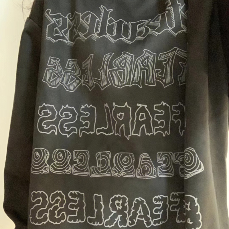 NRVP Mới Áo Thun Tay Dài Dáng Rộng In Chữ Phong Cách Hàn Quốc 2023