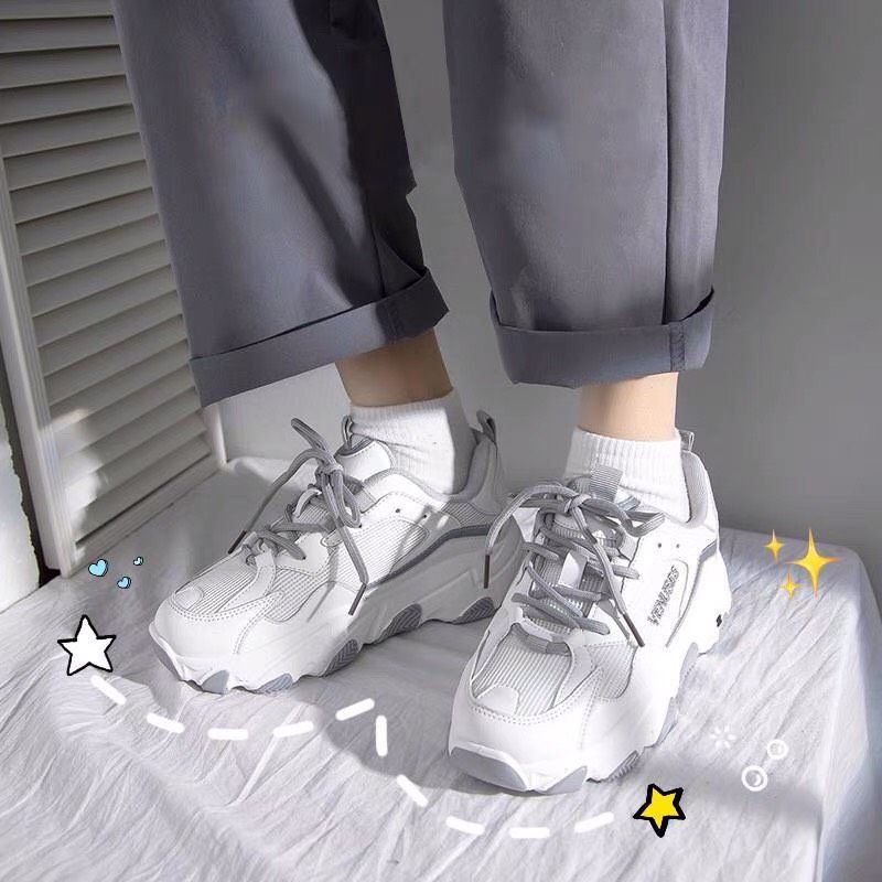 Giày thể thao Fashion đế xám Hirostore