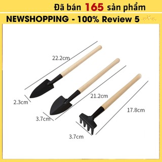 Bộ Dụng Cụ Làm Vườn Mini 3 Món